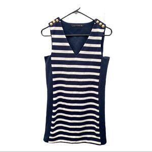 Zara Woman Striped Nautical Dress‎